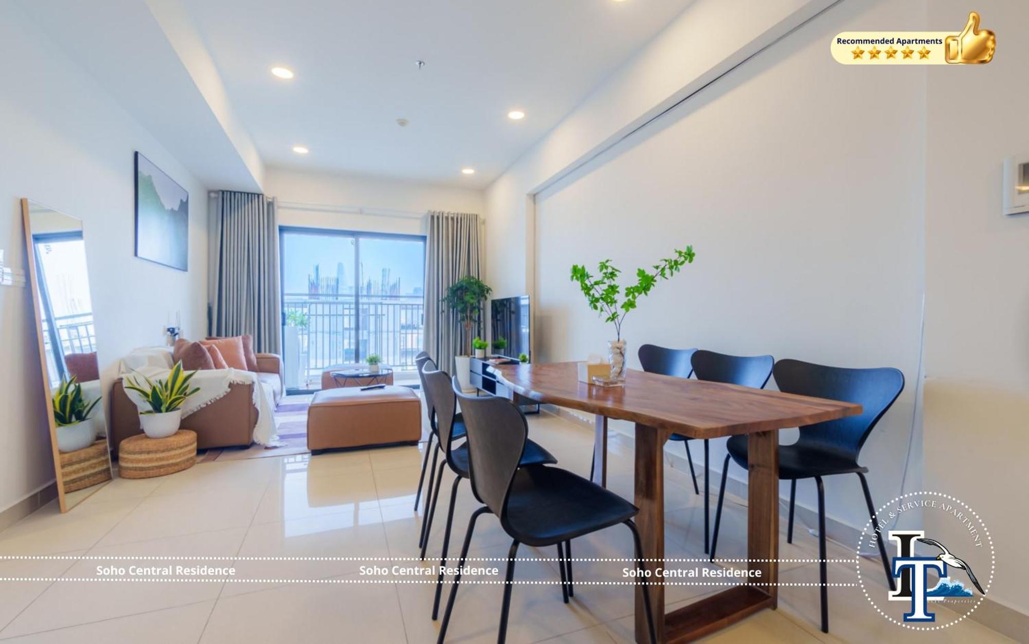 Soho Central Residence - City View - District 1 Хошимин Экстерьер фото